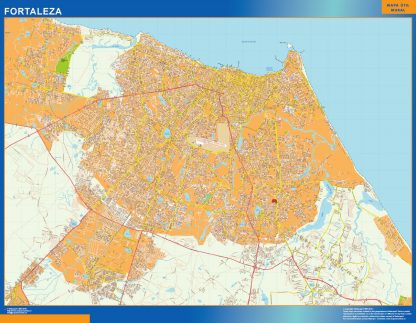 Fortaleza map