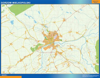 Gorzow Wielkopolski map Poland