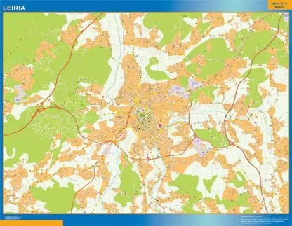 Leiria map