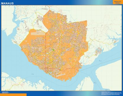 Manaus map